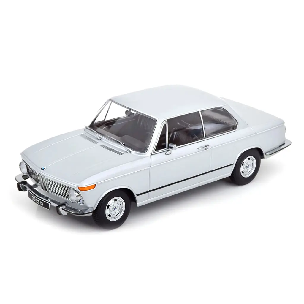 BMW 2002 ti 1.Serie 1971 Silver 1/18