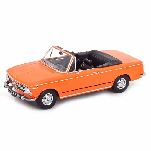 [KKDC181101] BMW 1600-2 Cabrio 1968 Orange 1/18